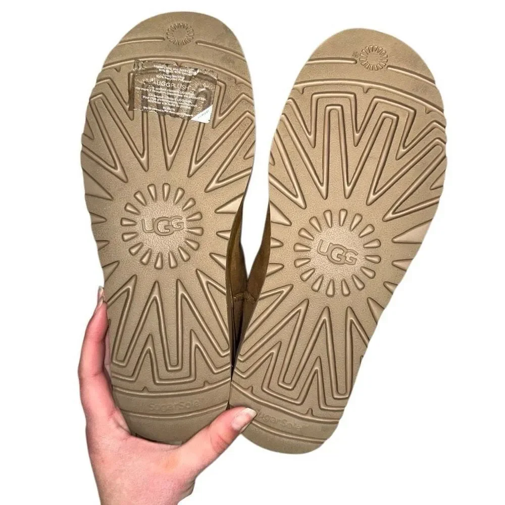 Size 9 UGG Chestnut Classic Ultra Mini Platform Boots - Picture 5 of 6
